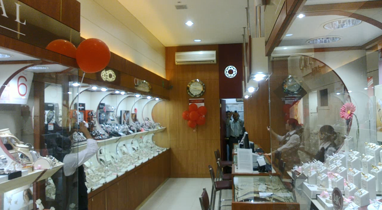 Protected space before fog deployment